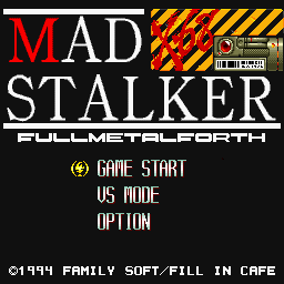 Mad Stalker - Full Metal Forth (X68000) (gamerip) (1994) MP3